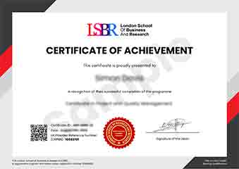 Sample Certificate